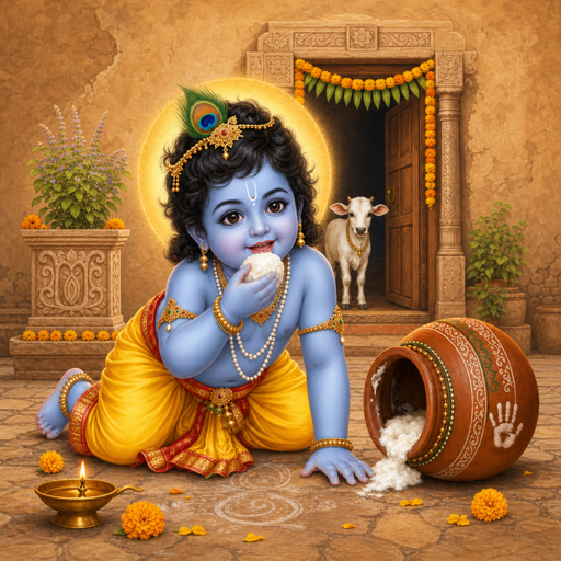 श्रीकृष्ण (भगवान विष्णूचा आठवा अवतार / पूर्णावतार)