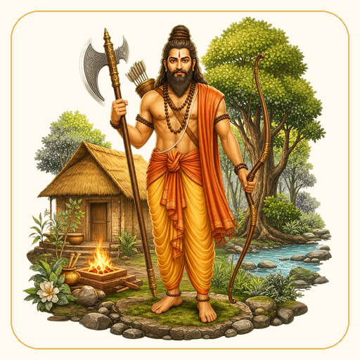 भगवान परशुराम (विष्णूचा सहावा अवतार; भार्गवराम / राम जामदग्न्य)