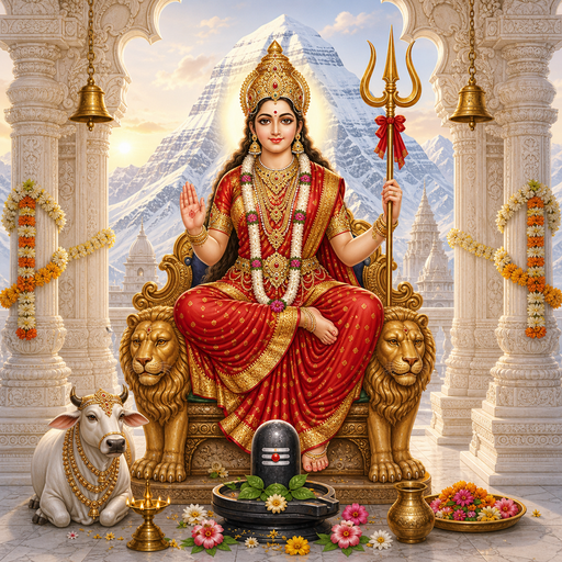 Gauri (Parvati) — especially in her Annapurna form in Maharashtra