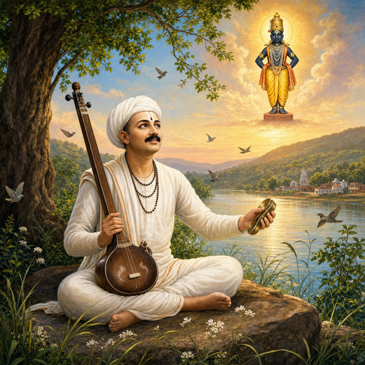 संत तुकाराम महाराज (वंदनीय संत-व्यक्तिमत्त्व — शास्त्रीय अर्थाने देवता नव्हे); त्यांचे उपास्य दैवत विठ्ठल