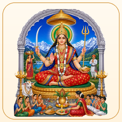 संतोषी माता ('संतोषाची देवी') — लोकप्रचारानुसार गणपती व ऋद्धी-सिद्धी यांची कन्या मानली जाते