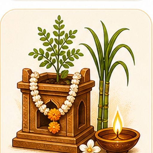 विष्णू (शाळिग्राम रूपात) व तुळस (वृंदा)