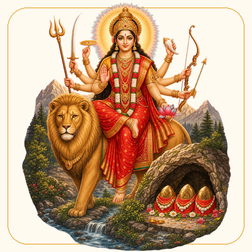 वैष्णोदेवी / वैष्णवी — महाकाली, महालक्ष्मी व महासरस्वती यांचे संयुक्त शक्ति-रूप (पिंडी-स्वरूपात स्वयंभू)